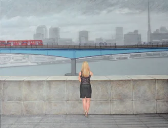 Ring tone, 2012 (óleo sobre lienzo)