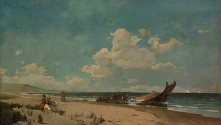 Playa de Nantasket, 1876