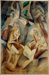 Bañistas (óleo sobre lienzo)