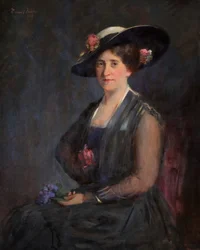 Retrato de Olga Myers