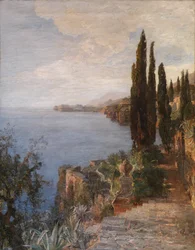 En la costa dálmata cerca de Ragusa