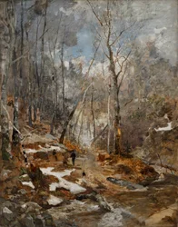 Estado de ánimo de febrero: principios de la primavera en los bosques de Viena