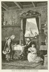 Werner el trompetista y Margaret von Sackingen