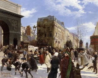 Les Grands Boulevards, La Porte St. Martin, París