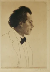 Gustav Mahler, compositor y director de orquesta