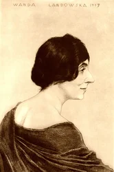 Retrato de Wanda Landowska 1879-1959, 1917