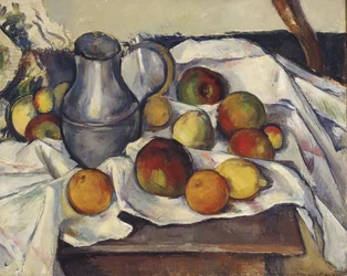 Naturaleza muerta con manzanas; Stilleben mit Apfeln