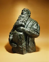 Rodin Mira Atrás; Rodin Penche en Arriere, 1909