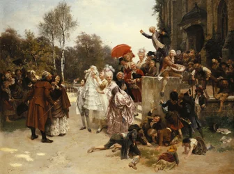 El bautizo, 1863
