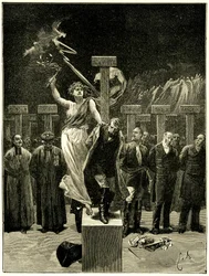 Victor Hugo, Los Castigos, ilustración de Emile Bayard. 