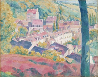 Pont-Aven visto desde el Bois d