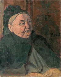 Retrato de la abuela del artista, 1887