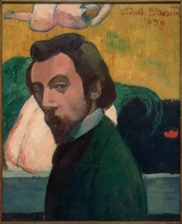 Autorretrato de Emile Bernard, 1890