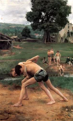 La lucha, 1889