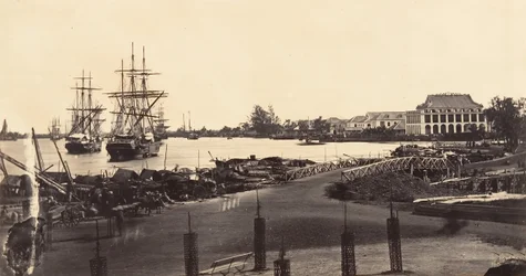Vista del Establecimiento de las Mensajerías Imperiales, 1866