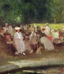 Verano en el parque, c.1881