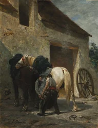 Herreros, después de 1887 (óleo sobre tela)