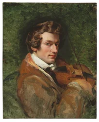 Retrato de Charles Auguste de Bériot