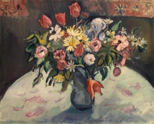 Flores (tulipanes y margaritas)
