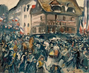 Entrada de los franceses en Estrasburgo, 27 de noviembre de 1918