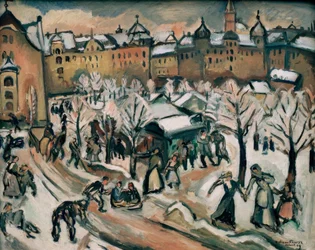 Nieve en Múnich