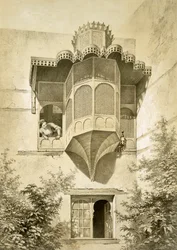 El Cairo: Casa llamada Beyt El-Emyr (un poco deteriorada)