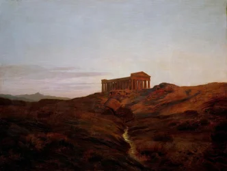 Tierra antigua, el templo de Segesta en Sicilia
