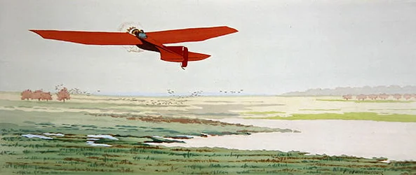 Aeronave ligera, publicada por Mabileau, París
