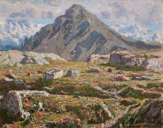 El Diente de Baitón (óleo sobre lienzo)