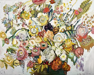 PEQUEÑO Parmelie, 2018 (óleo sobre lienzo)