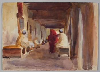 Figuras en el interior, Biskra