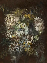 Ramo floral oscuro