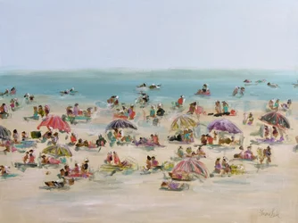 Un día animado en la playa