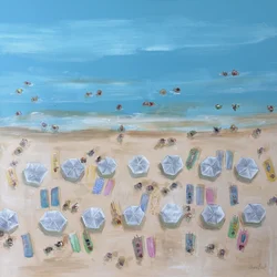 Un día de verano en la playa