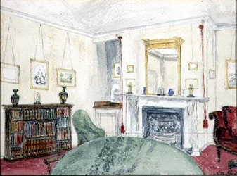 Salón en Windermar, c.1845