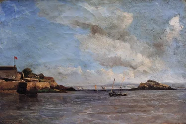 Douarnenez, marino, agosto de 1865 (óleo sobre lienzo)
