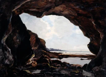 Gruta de Ris, Douarnenez, 1876