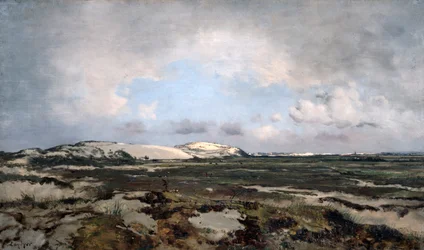 En las dunas, 1881