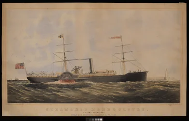 Barco de vapor Morrocastle, R Adams Commander construido para Spofford Tileston  Co.