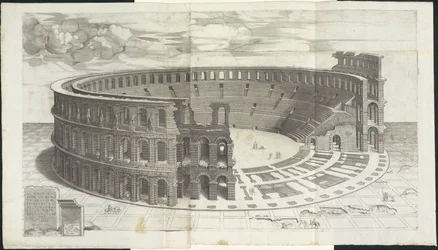 Arena de Verona Espejo de la magnificencia romana (título de la serie)