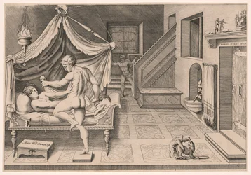 Tarquino y Lucrecia