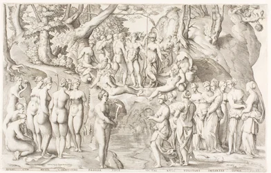 La disputa entre las Musas y las hijas de Pierios en el Parnaso