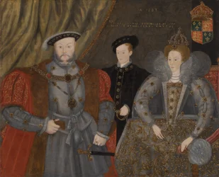 Enrique VIII, Isabel I y Eduardo VI