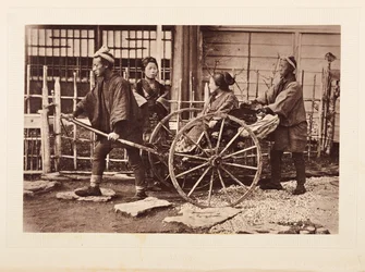 Un transporte público, Japón