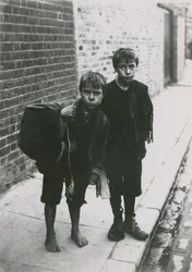 Pobreza infantil, Londres