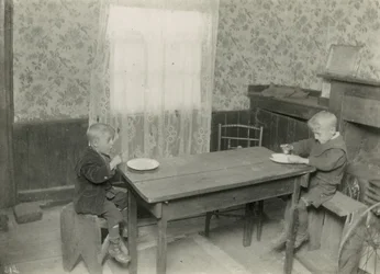 Pobreza infantil, Londres