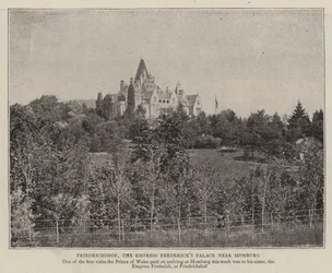 Friedrichshof, el palacio de la emperatriz Frederick cerca de Homburg