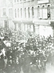 Procesión fúnebre de Charles Haddon Spurgeon, West Norwood, Londres, 1892