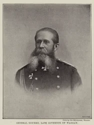 General Gourko, exgobernador de Varsovia