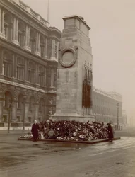 Vista general del Cenotafio en Whitehall